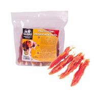Quibropets Palitos con Pechuga de Pato - Chuches para Perros, Recompensas Naturales Sin Cereales, Snacks para Mascotas, Premios Deshidratados, 530g