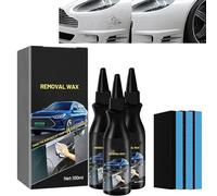 Quick Action Car Scratch Remover Kit, Crema Reparadora de Arañazos Profundos con Protección Anti-Rayaduras, Modelo Elimina Arañazos Profundos del Coche (3Pcs)