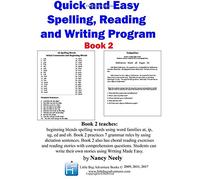 Quick and Easy Spelling, Reading and Writing Program Book 2