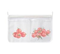 Quick Attachment, Neat Storage: This refrigerator door organizer pouch prov