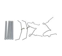 OJD Quick Brake Kit de montaje de pastillas de freno 109-0003 Delantero