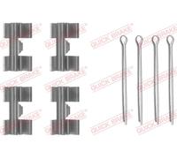 QUICK BRAKE Set Accesorios Discos Frenos de Llanta para Land Rover Discovery Lj