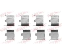 QUICK BRAKE Set Accesorios Pastillas de Freno para Toyota Alanlong Coupé