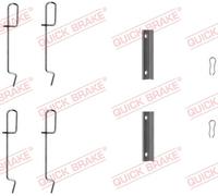 QUICK BRAKE Set Accesorios Pastillas para Peugeot 206Cc 2D 1.6 16V 2.0