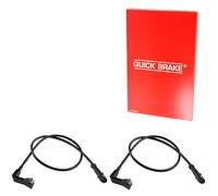 QUICK BRAKE WS 0469 A 2x Sensor de desgaste de pastillas de frenos Eje trasero