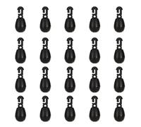 Quick Change Beads, Portable Fishing Connector, Black Quick Change Beads | 0.3g Rolling Bearing Snapps Connector for saltwater Fresh water Fishing Fishing Tackle Accessories