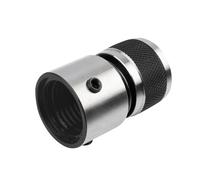 Quick Change Chisel Retainer, Heavy-Duty Alloy Chuck (2.76x1.57 Inches), Stable Self-Locking Connector for Shovels, Power Tool Accessory for Efficient Retaining