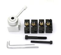 Quick Change Tool Post Set For Mini Lathe Aluminum Alloy Material, HUANGHAIQIU
