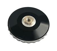 Quick Changes - Adaptadores de almohadilla de respaldo de 100 mm, base de aluminio de 4 pulgadas, herramienta de pulido de piedra húmeda M14 5/8-11, accesorios profesionales de pulido de piedras