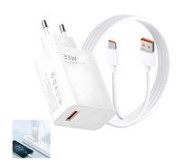 Quick Charger 33W and Cable for Xiaomi Mi 13 Mi 12 Mi12Pro Mi11 11 Ultra Mi11 Lite Mi 10 Redmi Note 12 12 s 11 11 Pro, Fast Charger with 2m Cable, Cargador Xiaomi 33w Original