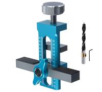 Quick Clamps Cupboard Punch Localizador Tool For Various Project Job Sites | Gabinete Door Positioning Template,Aluminio Alloy Gabinete Door Positioning Guide
