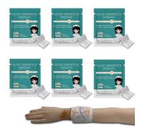 Quick Clot Gauze, kit avanzado de primeros auxilios para detener el sangrado de combate, gasa hemostática flexible, detener el sangrado más rápido, embalaje médico de heridas, suministros de kit de