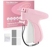 Quick Clothing Fixer Stitch Gun Stitchy Fixer Ropa, con 5 agujas, 2000 agujas de plástico, dispositivo de fijación rápido para ropa, dispositivo de fijación rápida de ropa