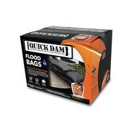 Quick Dam Bolsas de inundación activadas por agua, 1 pie x 2 pies, paquete de 20