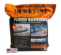 Quick Dam QD617-1 Barreras contra inundaciones, negro, 1 paquete