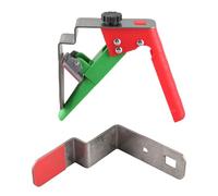 Quick Drawer Clamp | Adjustable Stainless Steel & ABS Mounting Clip | Fast Drawer Front/Cabinet Door Installation Tool | 14x13x3cm