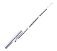 Quick Drying Broom: Designed for Tile and Wood, This Broom Lifts Dust, Debris, and Hair Gently, Then Its Edge Dries Wet Areas Fast. The Wet Dry Double Function sweeps Dry me