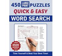 Quick & Easy Word Search: 450 Large Print Puzzles