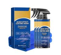Quick Effect Coating Agent, 3 in 1 Efficient Protection, Car Coating Spray for Shine & Protection Nano Spray Technology (3pcs)