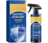 Quick Effect Coating Agent for Car - Advanced Car Spray, Instant Shine & Long-Lasting Ceramic Protection, Waterless Wash & Hydrophobic Coating (Blue,120ml,STYLE_A)