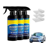 Quick Effect Coating Agent for Car, Car Coating Spray for Shine & Protection 3 in 1 Coat Car Wax for Scratch Repair, Long-Lasting Hydrophobic Coating Waterless Wash (3 sets)