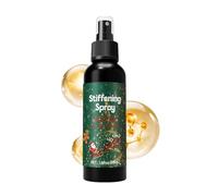 Quick Fabric Stiffen Spray, 120ml/50ml Holiday and Christmas Stiffening Spray for Crafts, Clothes, Felt, Crochet, Dyeing, Laundry, Leather Repair, Home Use