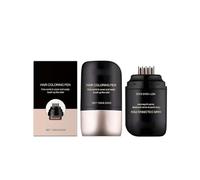 Quick Hair Dye Comb,Portable Hair Dye Comb For Gray Hair Coverage,2 In 1 Instant Touch-Up Stick With Comb Applicator, Waterproof Sweatproof Hair Concealer.15g (Black)
