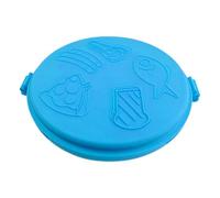 Quick-Heat Microwave Grill Pan - Pizza Tray and Grilled Cheese Maker, Oven Safe for Kitchen Home School Dorm, Pancake Breakfast Baking Cooking, Fast Cooking Tool for Meals, Snacks