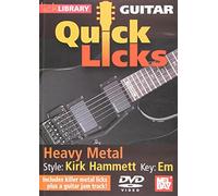 Quick Licks For Guitar: Heavy Metal-Kirk Hammett [Edizione: Stati Uniti] [USA] [DVD]