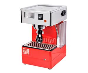 Quick Mill MOD.0820 Independiente Máquina espresso 1,8 L Manual - Cafetera (Independiente, Máquina espresso, 1,8 L, De café molido, 1080 W, Rojo, Plata)