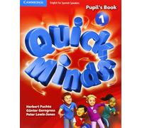 Quick Minds Level 1 Pupil's Book with Online Interactive Activities (SIN COLECCION)