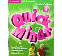 Quick Minds Level 3 Teacher's Book - 9788483234150 (CAMBRIDGE)