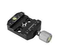 Quick Plate, Tripod Clamp, 2.68x1.97x0.59 Inches, Camera Mount, Release Adapter Base, Aluminum Alloy Holder, QR-50N Fit Design, Black Color Size, DSLR Compatible Bracket, Versatile