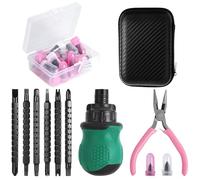 Quick Puncture Repair kit- Rubber Nail tireRepair, Vehicle Maintenance Truck Trail Riding Long Distance Travel Daily Commute Tool kit| Rv Tire, Farm Equipment Repair, Delivery Vehicle kitRoadside
