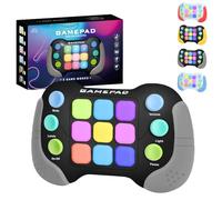 Quick Push Bubble Game Electrónico Negro,Máquina Juego Fidget para Sensory,Sensory Fidget Juguetes para el Autismo,Rompecabezas Rápida Juguete Mano para Aliviar Estrés Niños & Adultos