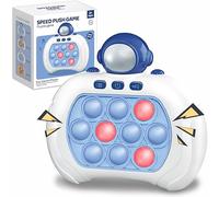 Quick Push Pop Game Fidget Toys Pro para Niños y Adultos, Juego de Mano, Pop Electrónico, Máquina de Rompecabezas Rápida, Juguete para el Estrés, Regalo para Niños, Niñas