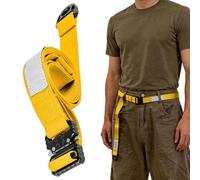 Quick Release Belt - PP Webbing Construction 45.67x0.98in Adjustable Length Single Piece Design Includes 1 Belt - Outdoor Utility Waist Strap - Supports Hiking Workwear Camping And Fast Secure Buckle