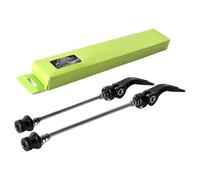 Quick Release Bicycles Hub - Aluminum Alloy Axle Lever Set, Hollow Shaft Wheel Skewer Replacement Kit, Front Rear Bicycle Wheel Hub Fastening Rod System, Secure Mounting Axle Assembly For BikeWheel