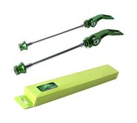 Quick Release Bicycles Hub - Lightweight Aluminum Axle Lever Kit, Hollow Shaft Wheel Lock Skewer Replacement Set, Front Rear Bicycle Hub Connector System, Strong Wheel Fixing Rod Assembly For Bike