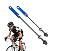 Quick Release Bike Skewer 1-Pair - High Strength Precision Weatherproof | Front and Rear Skewers for Road Bike for Safe Driving Tire | Change Cycling Mountain Road Touring Quick Release Bike Skewer