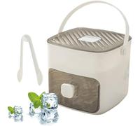 Quick Release Ice Cube Tray with Push Lever, Ice Maker Machine Counter Top, Easy Press Ice Cube Maker,Ice Maker,48-Cube Silicone Mold for Cocktails, Coffee, Juice