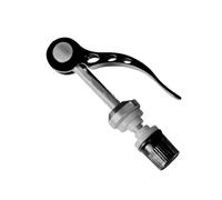 Quick Release Seatpost Clamp | Lightweight Aluminum Bike for Seat Tube Clip for Mountain Road Bicycles, 31.8 mm 34.9 mm Option, Tool-Free Adjustment, Anodized Finish for MTB Gravel Commuter(Black)