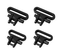 Quick Release Sling Swivel Soporte Adaptador Metal Rápido Pistola Desmontable Correa Sling Montaje Anillo, Eslabón Giratorio Tactical Bolt Studs Tornillos Giratorios Resistentes para Máquina