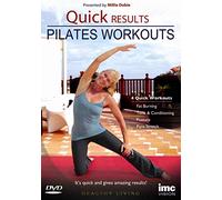 Quick Results Pilates Workouts - Millie Dobie - 4 Quick Pilates Workouts including Fat burning, Toning & Conditioning, Posture and Pure Stretch - Healthy Living Series [DVD] by Rod Rodrigo