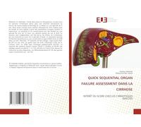 QUICK SEQUENTIAL ORGAN FAILURE ASSESSMENT DANS LA CIRRHOSE: INTÉRÊT DU SCORE CHEZ LES CIRRHOTIQUES INFECTÉS