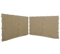 Quick Star 2 Paredes Laterales con Cremallera 250 x 192 cm 350 x 192 cm para pabellón Nizza 3 x 4 m Pared Lateral Arena RAL 1001
