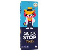 Asmodee Juego de mesa Quick Stop Family – Dinámico para familia y amigos +6 años – Español