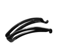 Quick Styles - Pinza de plástico para coleta alta, ligera, práctica, perfecta para viajes, entrenamientos, uso diario
