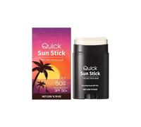 Quick Sunstick Protection Bar SPF 50 Suncare - Protector solar, sin película blanca, protector solar, extracto de centella asiática, extracto de aloe (1)