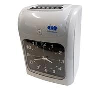 QuickClocks Relojes para Fichar, Registrador De Tiempo, (Incluye Tarjetas Y Estante De Tarjeta)